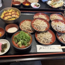 休みの日の蕎麦 休みの日の蕎麦