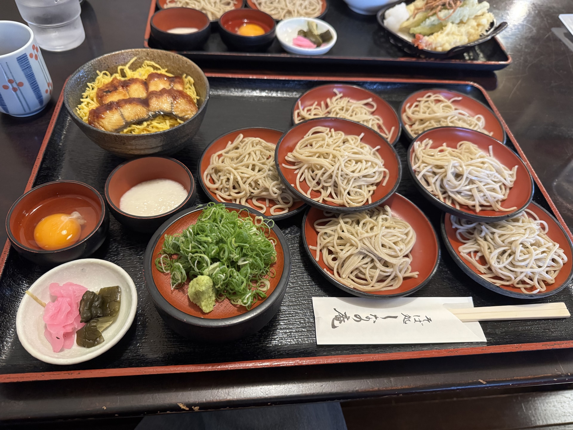 休みの日の蕎麦